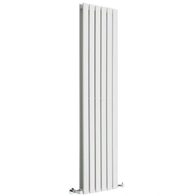 Image of Milano Alpha White Vertical Double Flat Panel Radiator 1600mm x 420mm