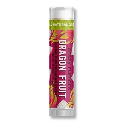 Image of Crazy Rumors Dragon Fruit Soothing Lip Balm Stick for Dry Lips, 100% Natural Limited Edition Summer 2020 0.15 Oz