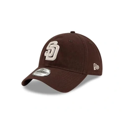 Image of New Era San Diego Padres MLB Core Classic Alternative Brown Adjustable 9Twenty Cap