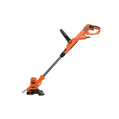 Image of Black+Decker BESTA525 Elektro Rasentrimmer/Rasenkantenschneider (450W, 25 cm Schnittbreite, E Drive, AFS automatische Fadenverlängerung, werkzeuglos umstellen von Trimmen auf Kantenschneiden)