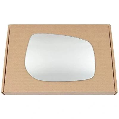Image of Less4spares Wing Mirror Glass Right Compatible with Toyota Avensis 2006 2008 STICK ON Driver Off Side Convex