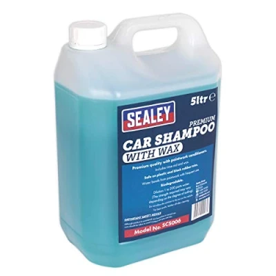Image of Sealey Car Shampoo Premium with Wax 5L