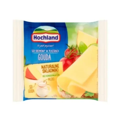 Image of Hochland Sliced Gouda Cheese 130gr x 15 Pack