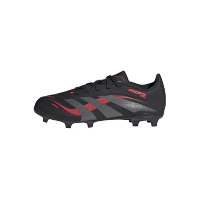 Image of adidas Performance Predator League Unisex Moulded stud football boots for kids, Size: 1.5, Core black/grey four/lucid red Textile/synthetics
