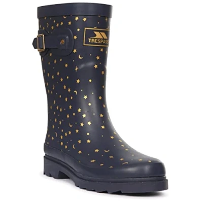Image of Trespass Womens Wellie Boots Wellington Welly Full Length Mid Height Celeste
