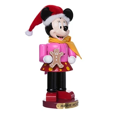 Image of Kurt S. Adler Minnie Mouse Nutcracker, Pink