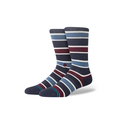 Image of Stance Devon CREW Unisex Socks, Size: 8.5 12.5, Navy