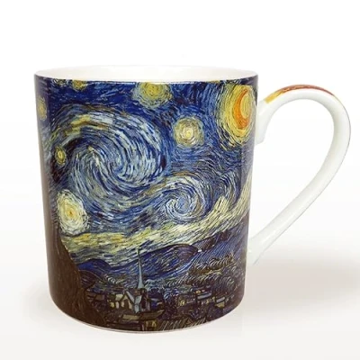 Image of heritage fine Bone China Pint Mug Artists Design Starry Night