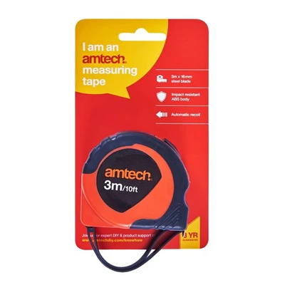 Image of Amtech P1200 3m Measuring Tape