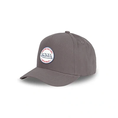 Image of Von Dutch Men&#039;s and Women&#039;s Cap, 100% Cotton, Trucker&#039;s Soft, Comfortable Athletic, grey, One size