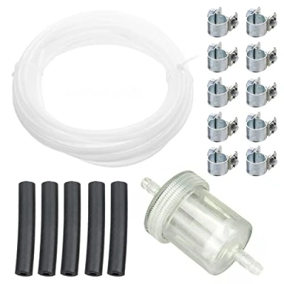 Image of Pulchra 17PCS Diesel Heater Fuel Line Kit Car Air Parking Tube Hose Pipe Filter for Webasto Eberspacher Replacement