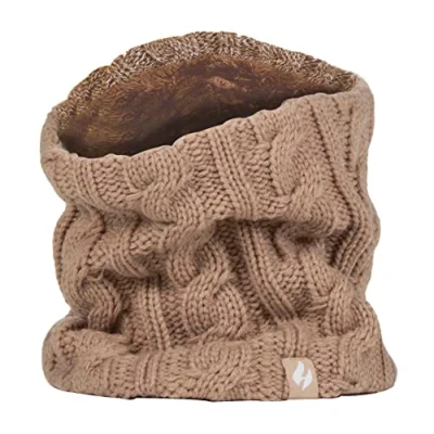 Image of HEAT HOLDERS Women&#039;s Thermal Winter Neck Warmer 3.5 tog One size (Beige)