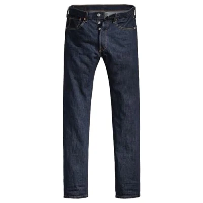 Image of Levi&#039;s Men&#039;s 501 Original Fit Jeans, Rinse, 30W / 30L