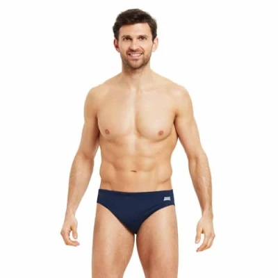 Image of Zoggs Men&#039;s Cottesloe Racer Swim Trunks, Navy, 24