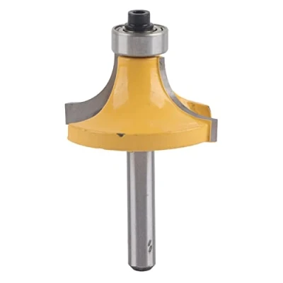 Image of Edging Router Bit 1/4 Inch Shank Corner Rounding Edge Forming Beading Woodworking Milling Cutter