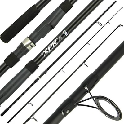 Image of NGT 12FT 2PC SPOD ROD BLACK CARBON FIBER FISHING TACKLE 5LB TEST CURVE XPR