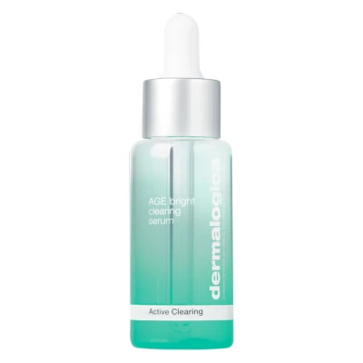 Image of Dermalogica Age Bright Clearing Serum 30ml Clears &amp; Prevents Breakouts, Works With The Skin’s Natural Microbiome, Brighter Skin Promotes Even Tones, for All Types