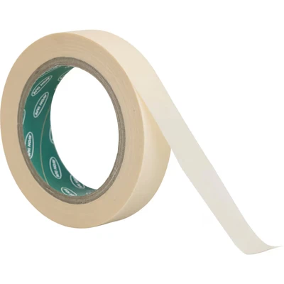 Image of Avon Automotive Cream Masking Tape 25mm x 50m