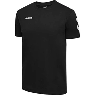 Image of Hummel Print Tshirt, Men&#039;s, Size: Small, Black