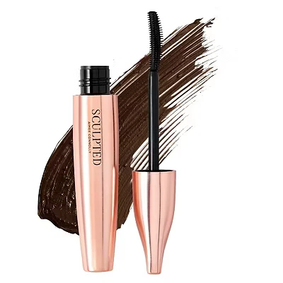 Image of My Mascara from Sculpted by Aimee 12ml (Brown) Vegan Ultra Brown, Long Lasting Volume and Lengthening with Curved Wand
