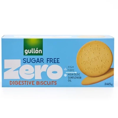 Image of Gullon Sugar Free Digestives Biscuits 245g (Pack of 3)