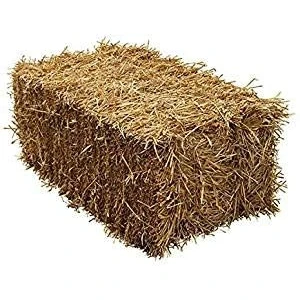 Image of Shorefields Wheat Straw Full Bale 15 18kg Animal Bedding for Horses, Rabbits, Guinea Pig Low Dust Hay Comfortable &amp; Soft Pets