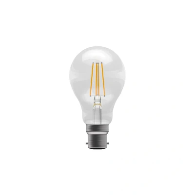 Image of Bell Pack of 1 x LED Filament GLS 5.7watt Equivalent to 60watt Bayonet Cap Clear Finish Warm White Colour 2700k