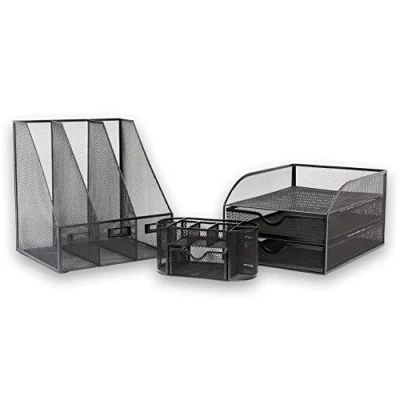 Image of OSCO Office Organisation, Black, Set 10