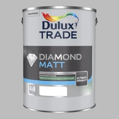 Image of DULUX TRADE DIAMOND MATT CHIC SHADOW 5L