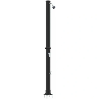 Image of vidaXL Outdoor Solar Shower with Tap 217 cm 20 L