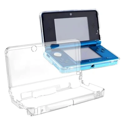 Image of OSTENT Hard Crystal Case Clear Skin Cover Shell Compatible for Nintendo 3DS