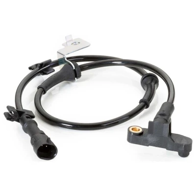 Image of 5273333, 5273333AB, 5273333AC, 5273333AD, 5273333AE ABS Sensor HELLA 6PU 230 040 291 Front Axle with holder Hall 2 pin connector