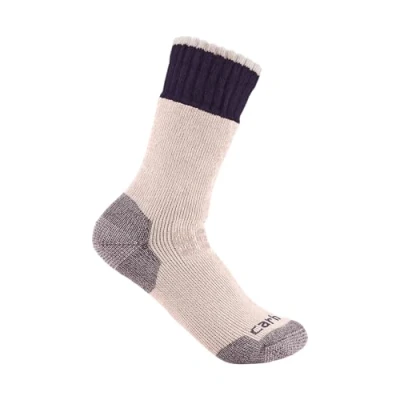 Image of Carhartt Women&#039;s Heavyweight Synthetic Wool Blend Boot Sock, Georgia Peach, Small