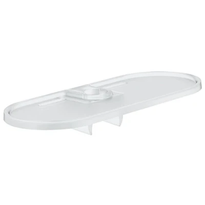Image of GROHE Vitalio Universal Shower Tray, for Use with Rail, Acrylic 27725000