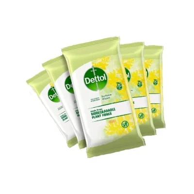 Image of Dettol Biodegradable Multipurpose Citrus Zest Wipe 80ct x 480 Units