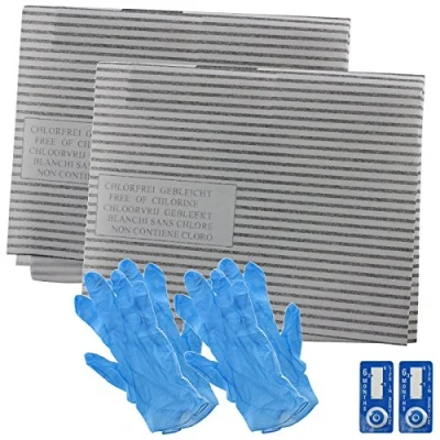 Image of SPARES2GO Universal Cooker Hood Grease Filter Kit for Kitchen Extractor Fan Vent