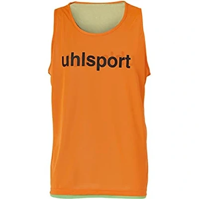 Image of Uhlsport Men Reversible Marking Bibs 100321802 Orange/Green, XL/2XL