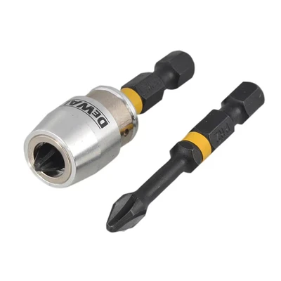Image of Dewalt DT70536T QZ Impact Torsion 2 X Ph2 57mm and Magnetic Screwlock Sleeve
