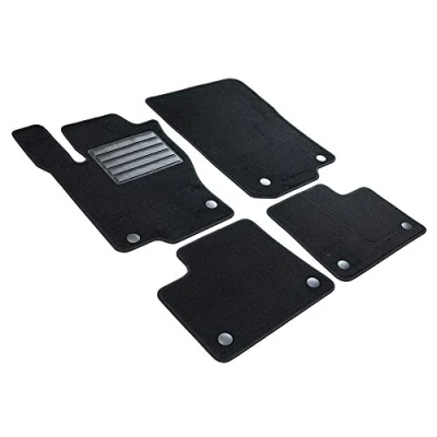 Image of MDM SP 2068 Velour Car Mat for Mercedes Class M/ML (W166) 11.2011 to 2015, Black