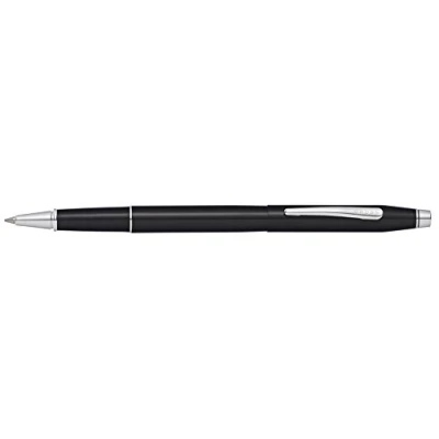 Image of A. T. Cross Classic Century Black Lacquer Rollerball Pen in Self Serve Box