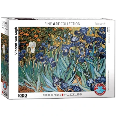 Image of Eurographics 6000 4364 Irises by Vincent van Gogh Puzzle, Various, 48 x 68 cm