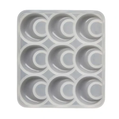 Image of CAZSTYK Durable Silicone Mold Moon and Crescent Pendant Mould Unique Crystal Resin Jewelry Making Molds for DIY Enthusiasts