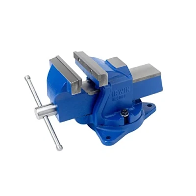 Image of IRWIN Record Workshop Vice With Anvil, Swivel Base, 6&quot; / 150mm, T6TON6VS