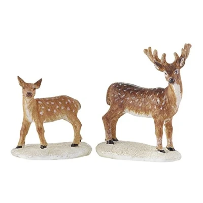 Image of Luville Deer 2 pieces l9,5xw6xh6,5cm