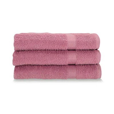 Image of Gabel Facial Towels, Pure Hydrophilic Cotton Sponge, 60 x 100 cm, Fuxia, Set of 3