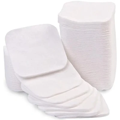 Image of 1ABOVE Pack of 80 100% Pure Cotton,Square Wool Pads are Suitable for Everyday use Cleansing or moisturising All Skins Types, Perfect Delicate Sensitive Skin (Square Pads)