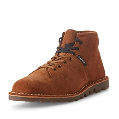 Image of Grafters Original Unisex Tan Monkey Boots Size 7