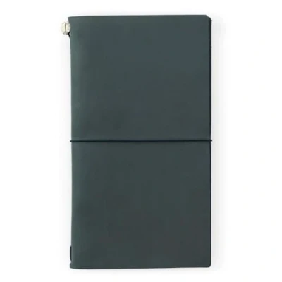 Image of Designphil Midori Traveler&#039;s Notebook Blue Leather