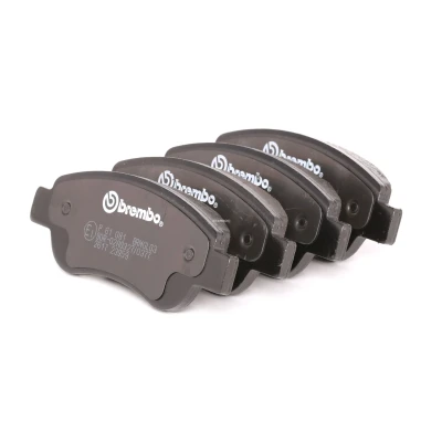 Image of 1611456980, 1617264880, 425327, 425328, 425474 brake pad set BREMBO P 61 081 excl. wear warning contact with caliper screws accessories