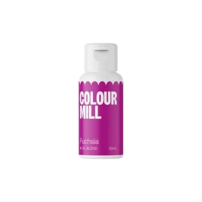 Image of Colour Mill Fuchsia Next Generation Oil Based Food Colouring for Baking, Decorating, Icing and Cooking Dye DIY Slime Crafts 20 ml
